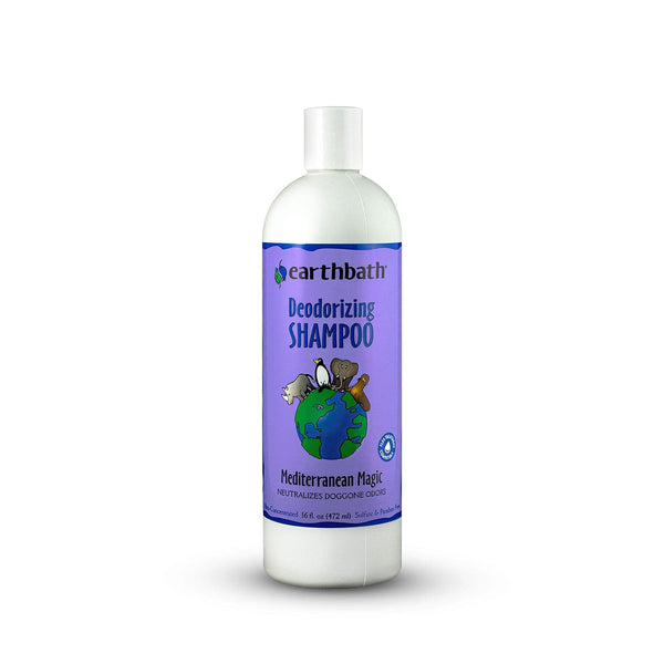 EARTHBATH DEODORIZING SHAMPOO MEDITERRANEAN MAGIC 16 OZ SHORT COAT