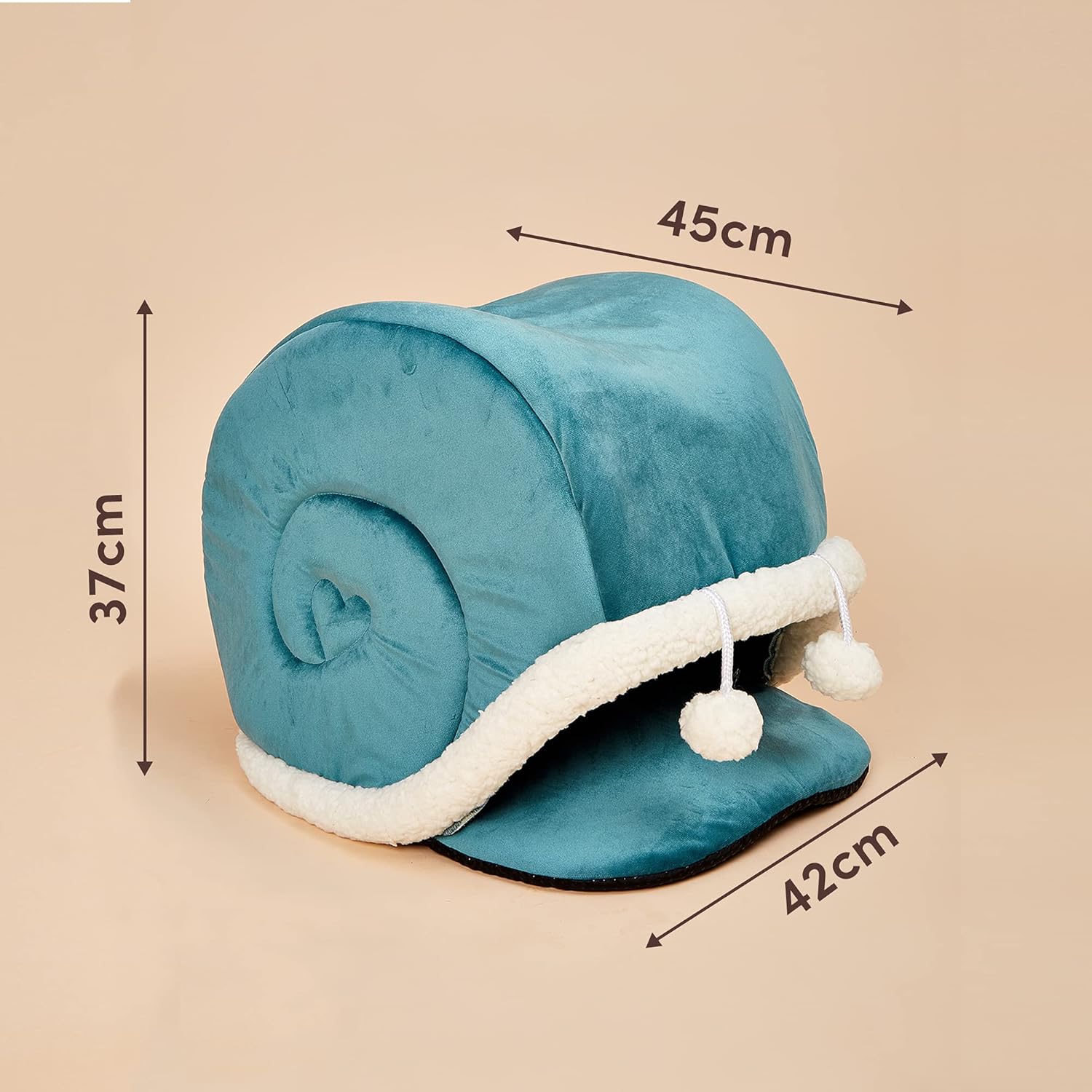 BARKBUTLER FOFOS PET BED SNAIL