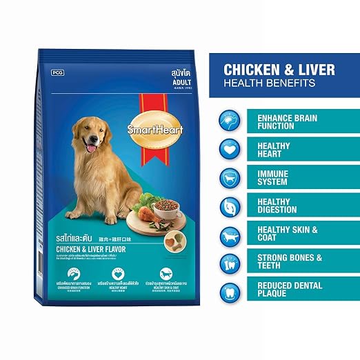 SMARTHEART ADULT CHICKEN AND LIVER 3KG