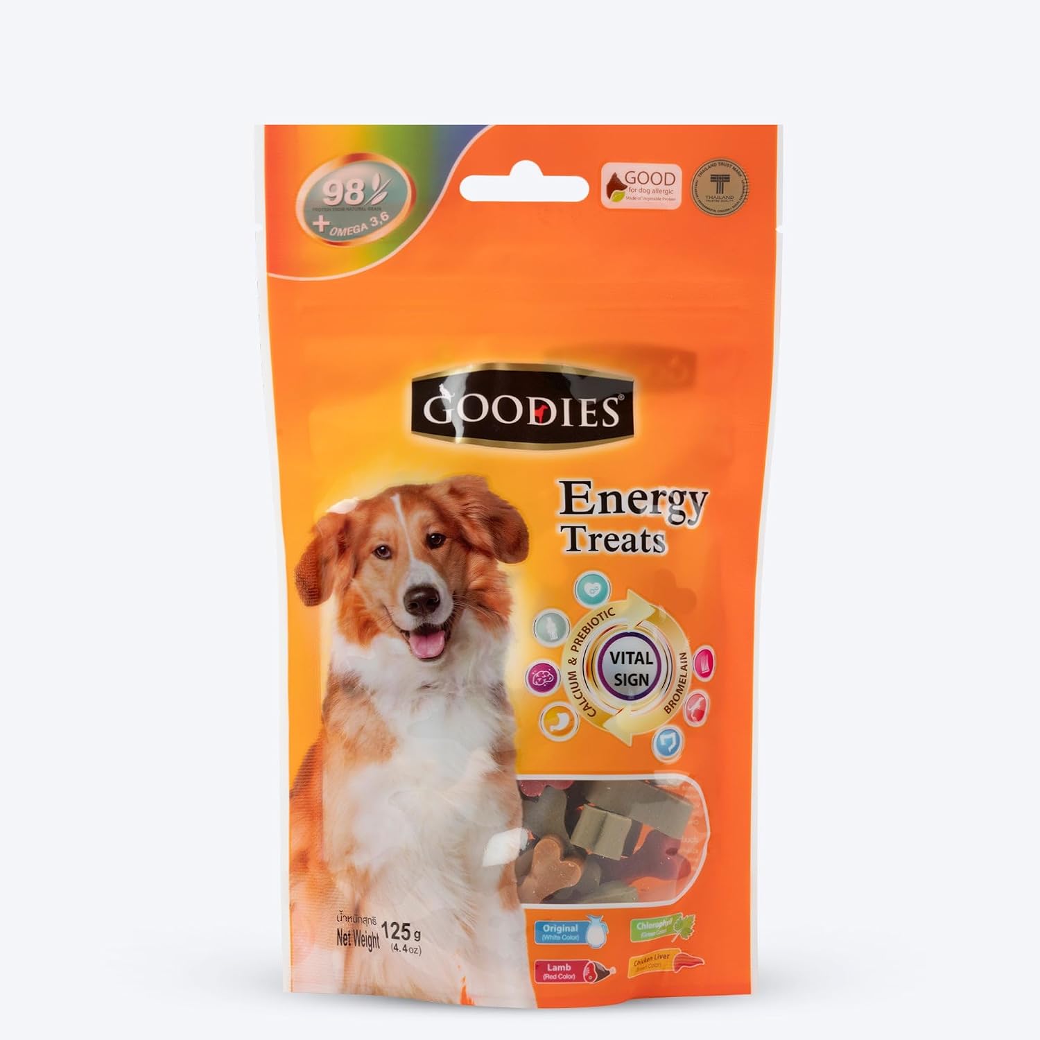GOODIES TREAT CUT BONE 125G