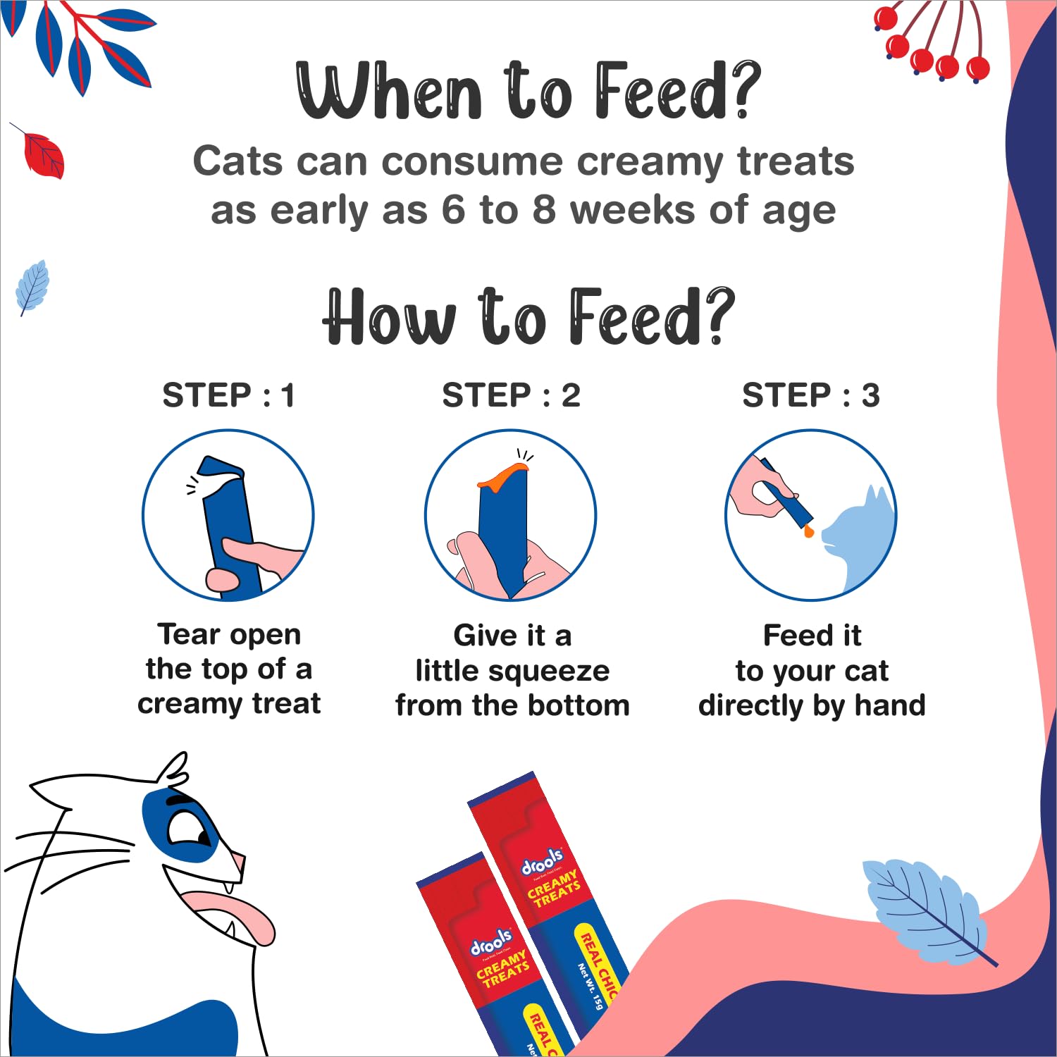 DROOLS CREAMY TREATS JAR 25 PCS