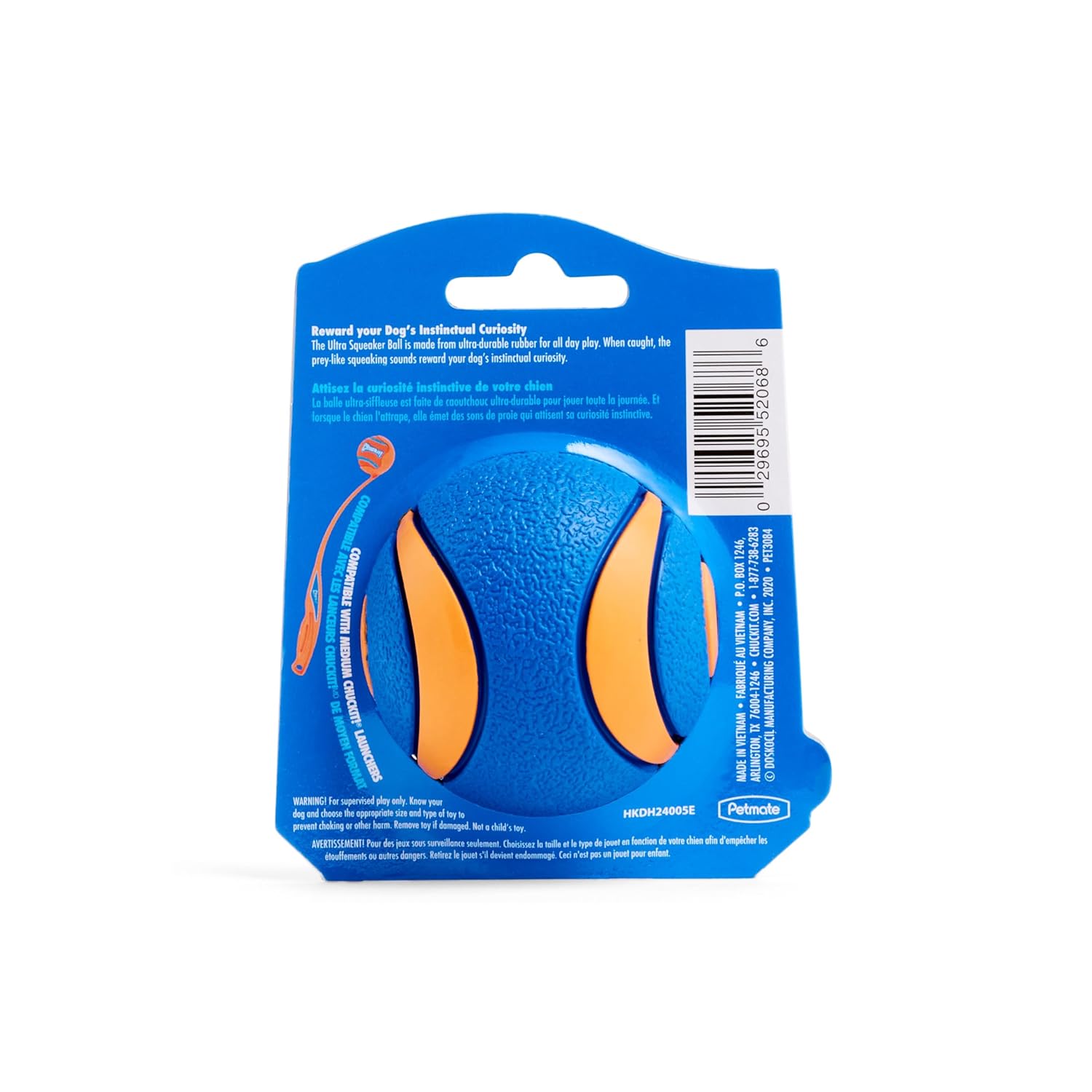 CHUCKIT ULTRA SQUEAKER BALL S