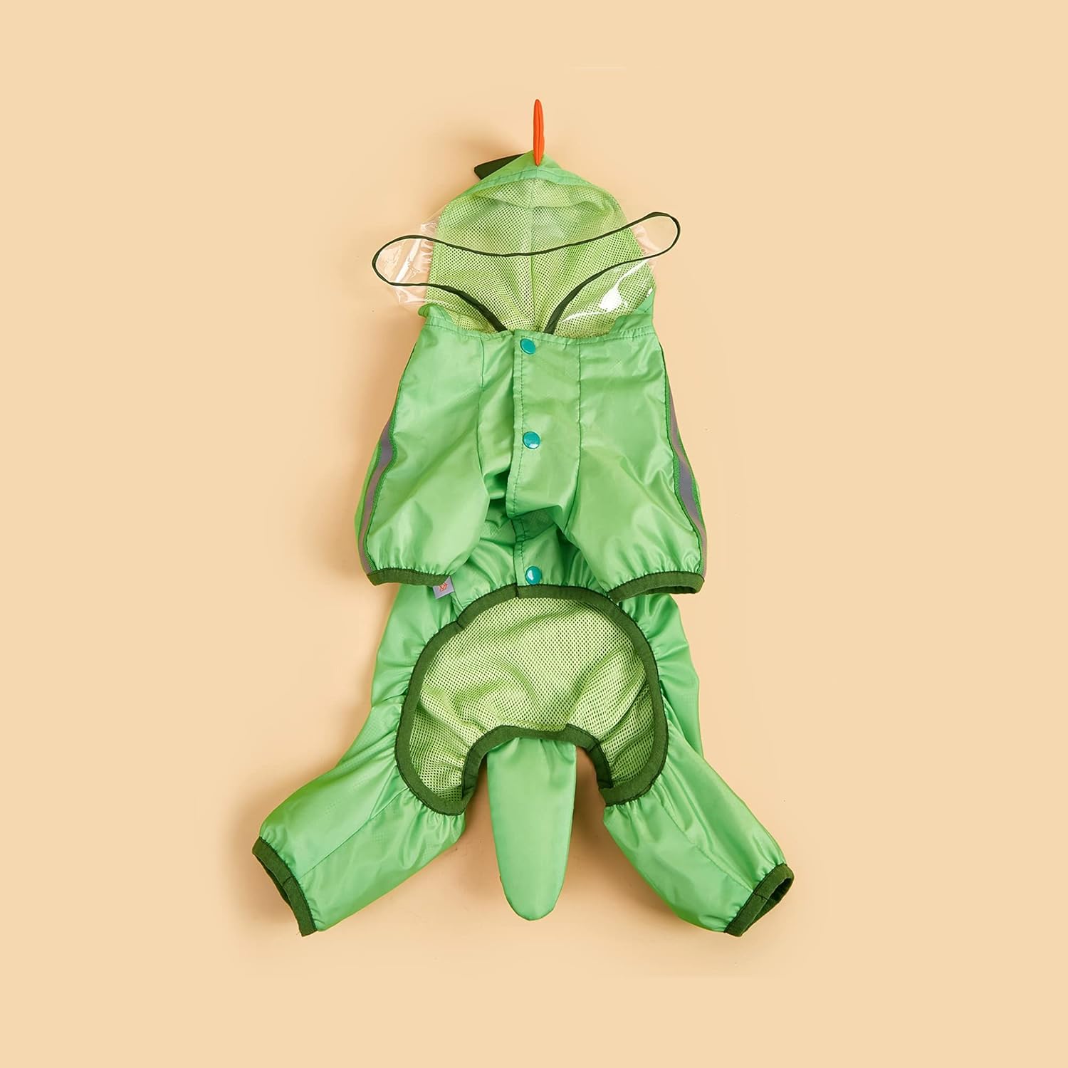 BARKBUTLER FOFOS PET RAINCOAT DINOSAUR M 32CM