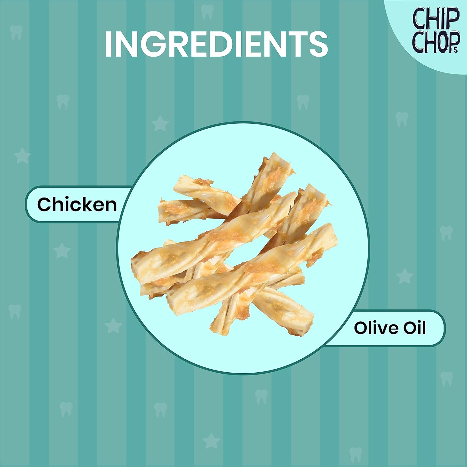 CHIP CHOPS CHICKEN TWIST STICK DELICIOUS CHICKEN FLAVOUR 90G
