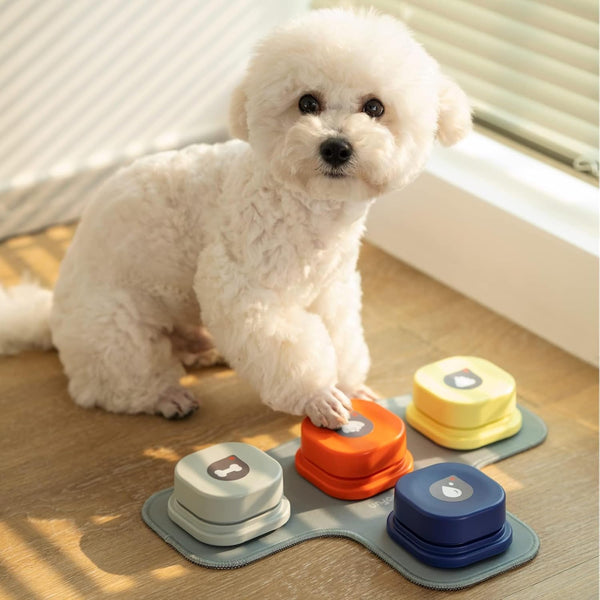PW MEWOOFUN SET 4 RECORDABLE PET  BUZZERS
