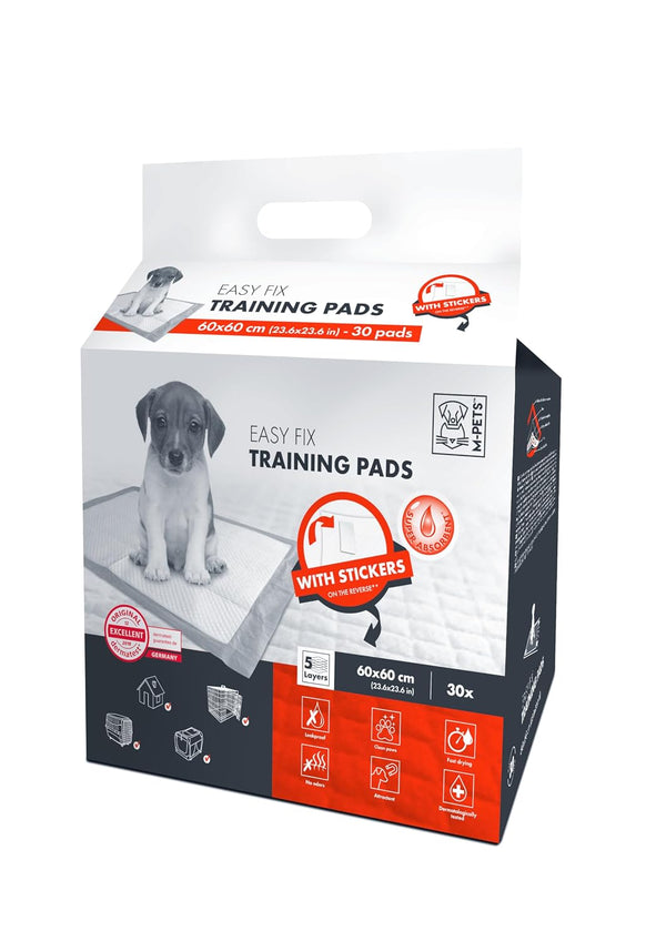M PETS PUPPY TRAINING PADS WHITE30PCS 60X60CM