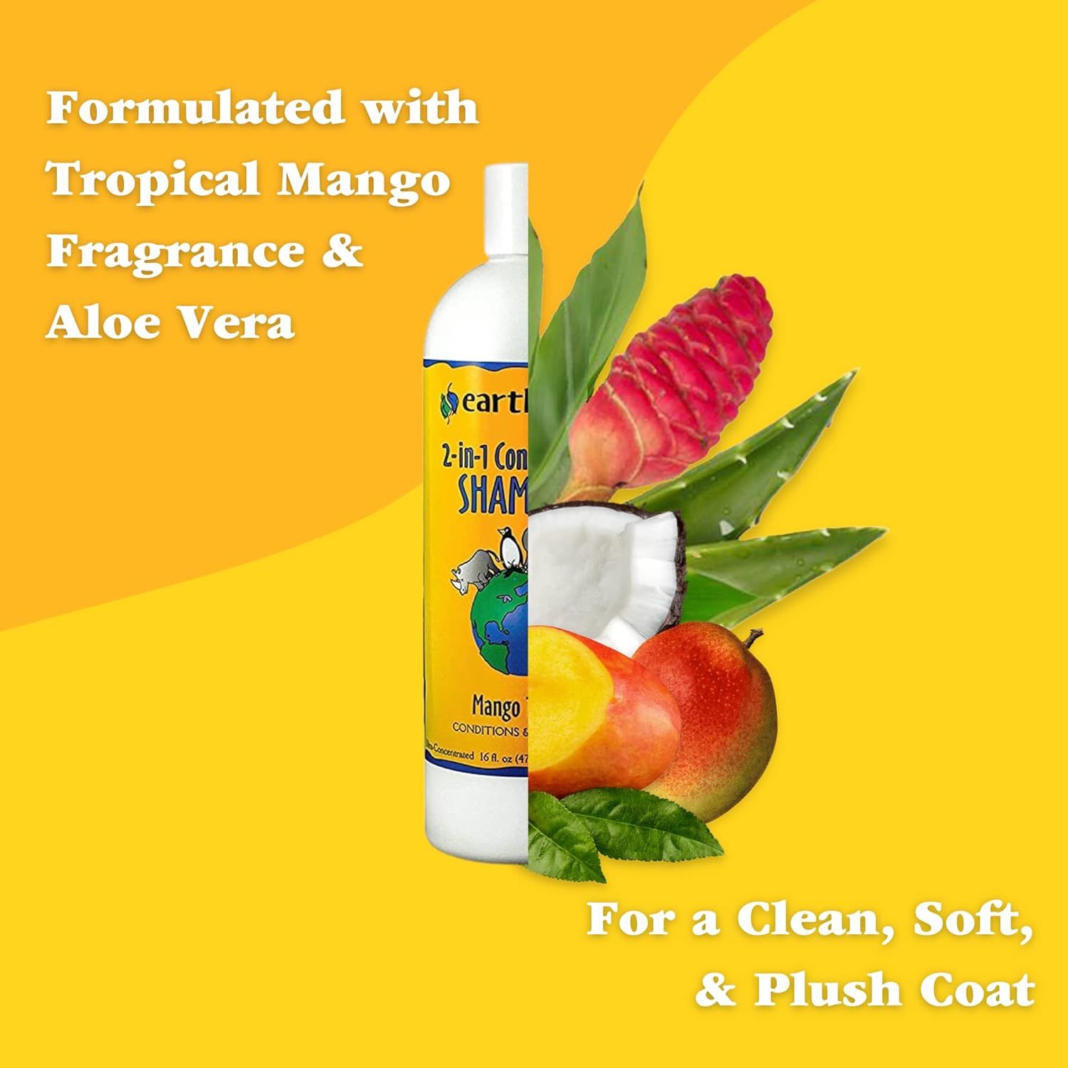 EARTHBATH 2 IN 1 CONDITIONING SHAMPOO MANGO TANGO 16OZ