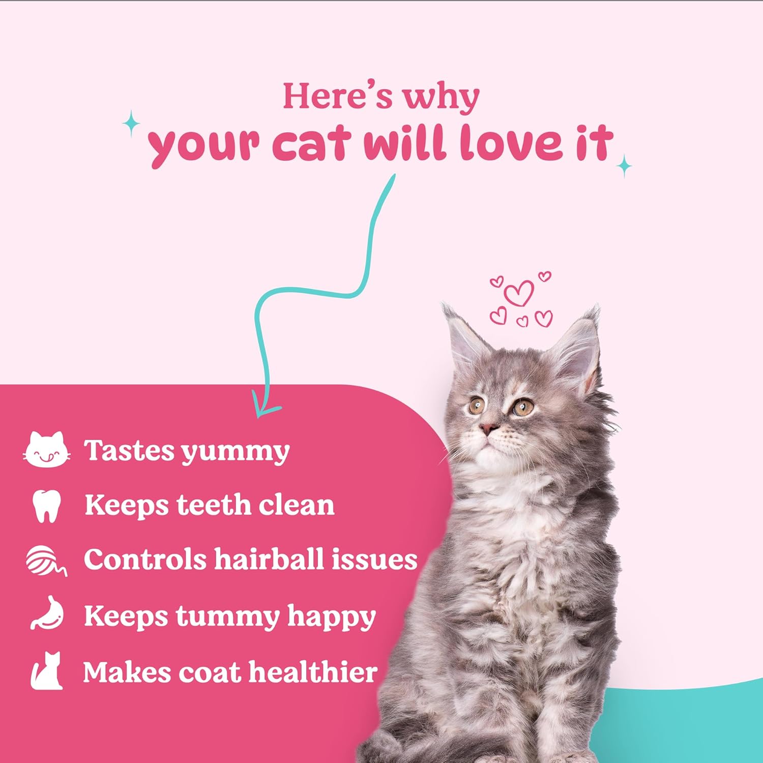 BASIL PURRFECT TUNA AND CHICKEN DENTAL STICKS FOR CAT 44GM