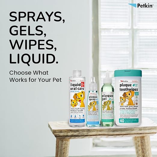 PETKIN PET LIQUID ORAL CARE 240 ML INVISIBLE FORMULA