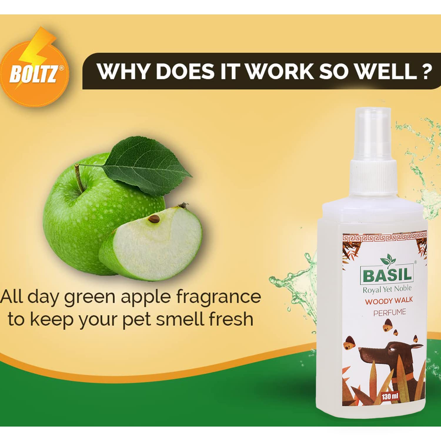 BASIL PERFUME WOODY WALK 130ML