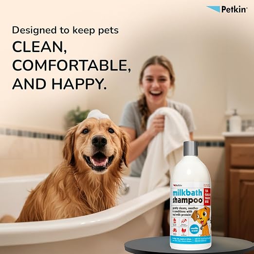 PETKIN MILK BATH SHAMPOO 1000ML