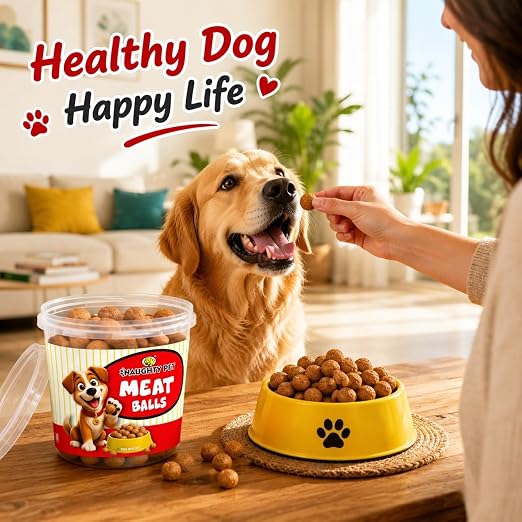NAUGHTY PET MEAT BALL 300G