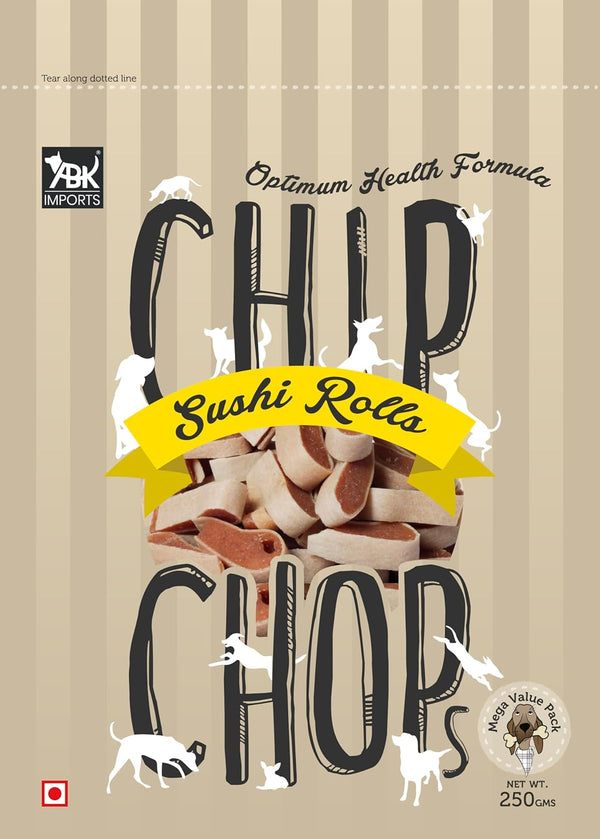 CHIP CHOP SUSHI ROLLS 250G