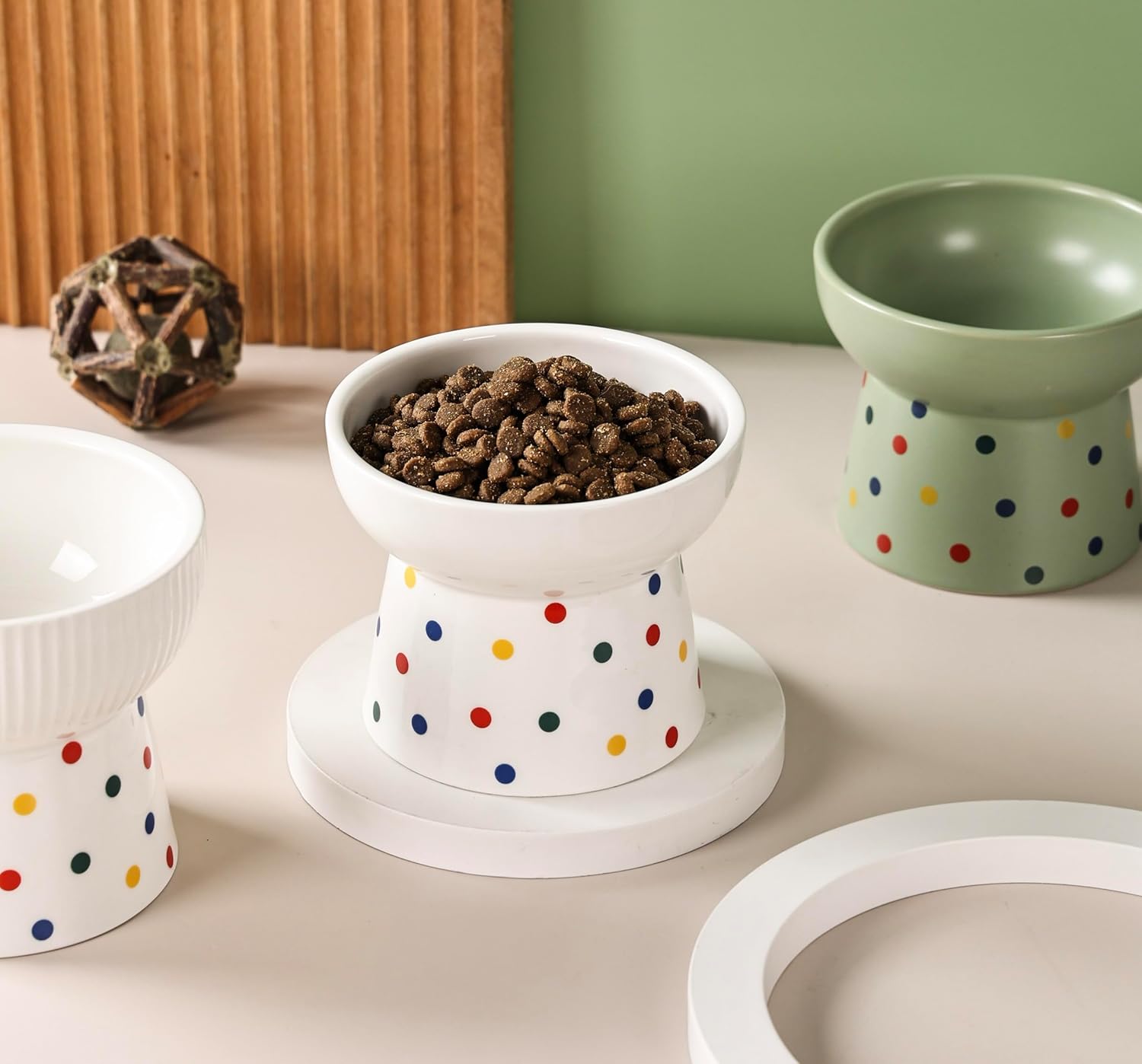 CAT CERAMIC BOWL 300 ML 11 CM WHITE