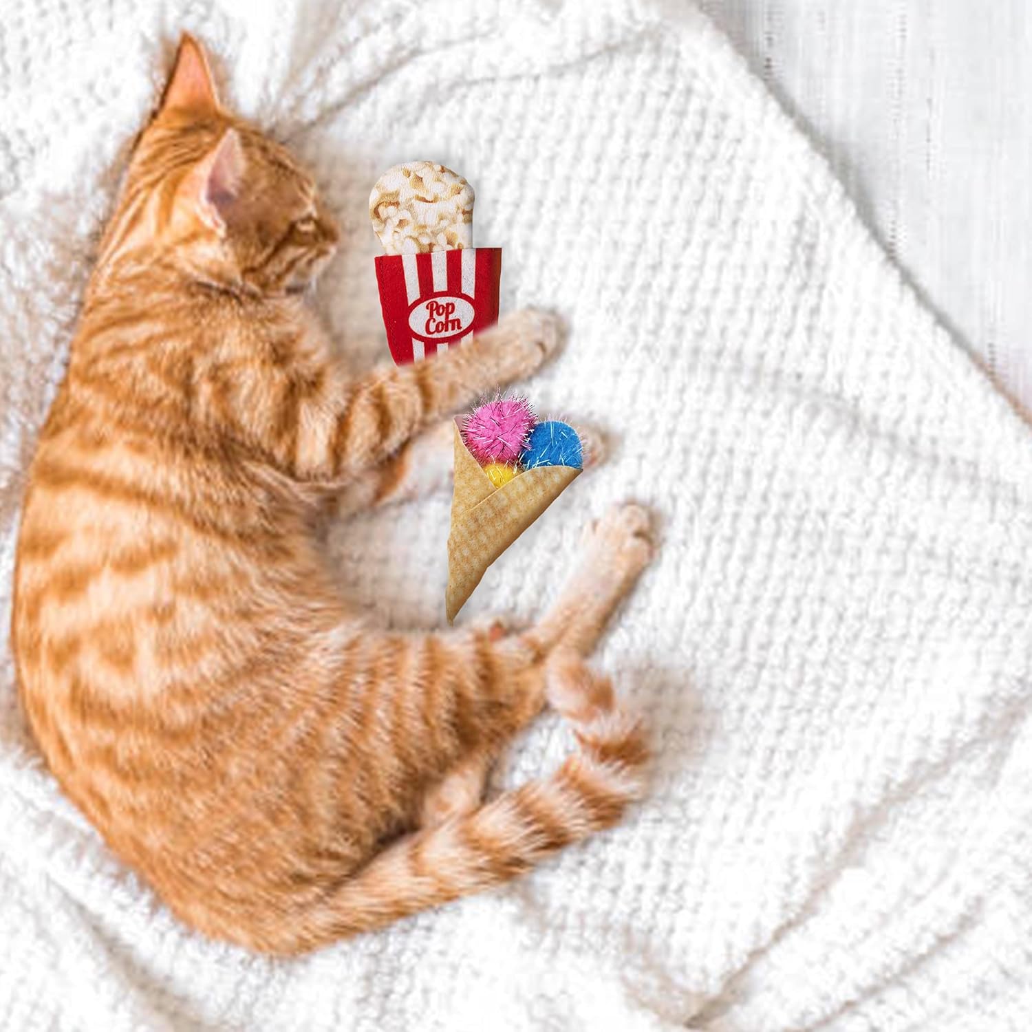 BARKBUTLER FOFOS YUMMY DIETPOPCORN AND CONE