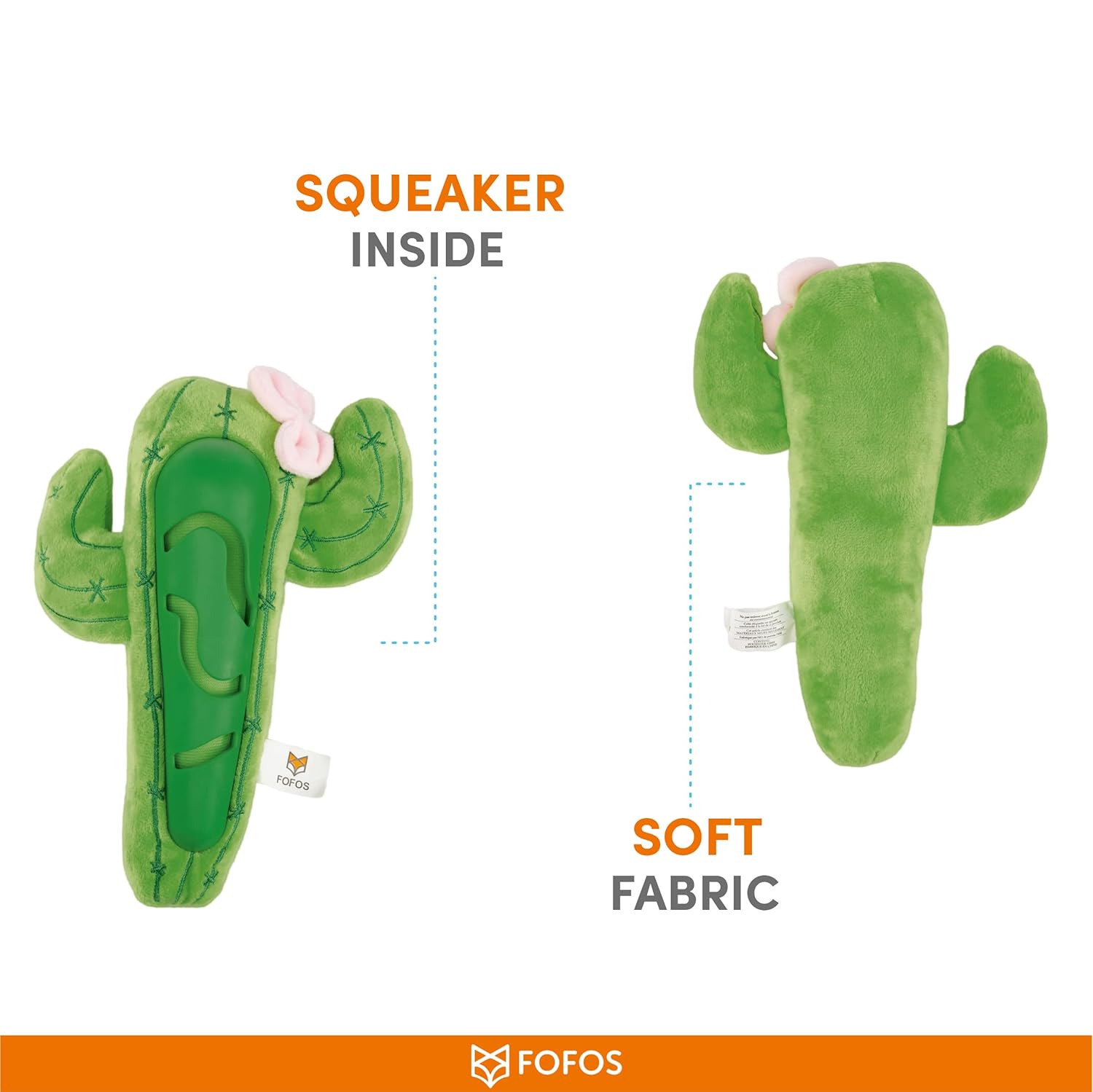 FOFOS CUTE TREAT TOY CACTUS