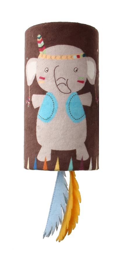 GIGWI HAPPY INDIANS MELODY CHASER ELEPHANT W MOTION ACTIVATED SOUND CHIP