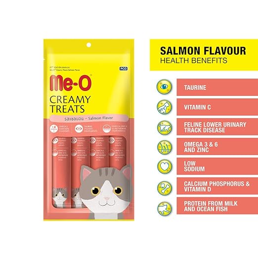 ME O TREATS SALMON 60G