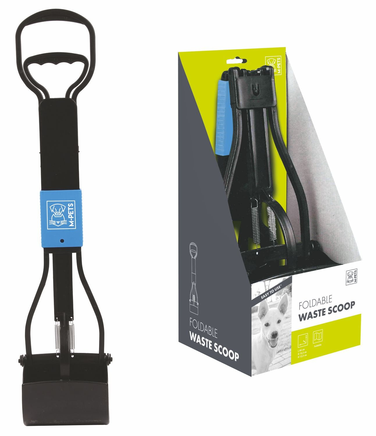 M PETS FOLDABLE WASTE SCOOP