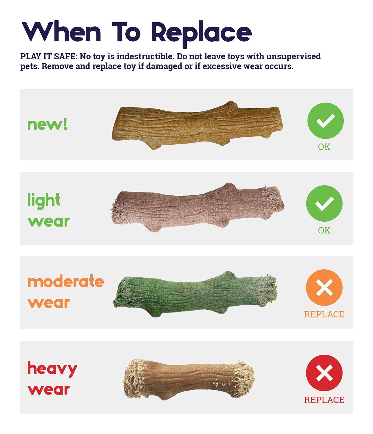 DOGWOOD DURABLE STICK LARGE 20 CM