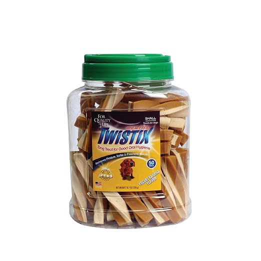 NPIC TWISTIX CANISTER SMALL YOGURT BANANA FLAVOR S 50 STICKS