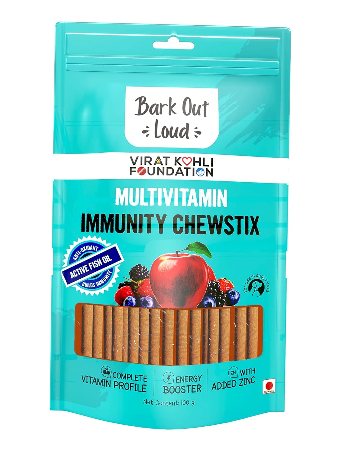 BOL MULTIVITAMIN IMMUNITY CHEWSTIX 100GM