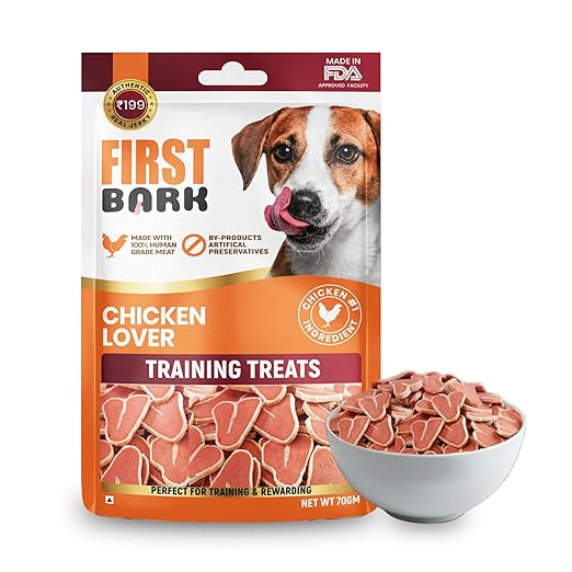 FIRST BARK CHICKEN AND COD ROLL 70G