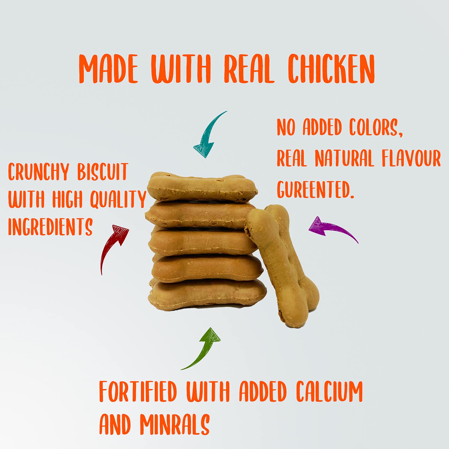 BISKIT REAL CHICKEN 900GM
