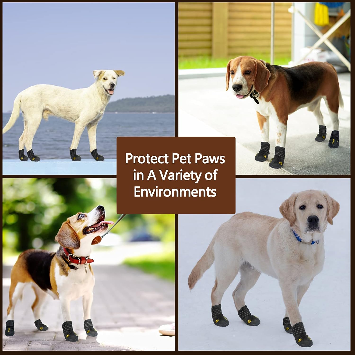 TRUELOVE PET BOOTS SIZE 4 BLACK