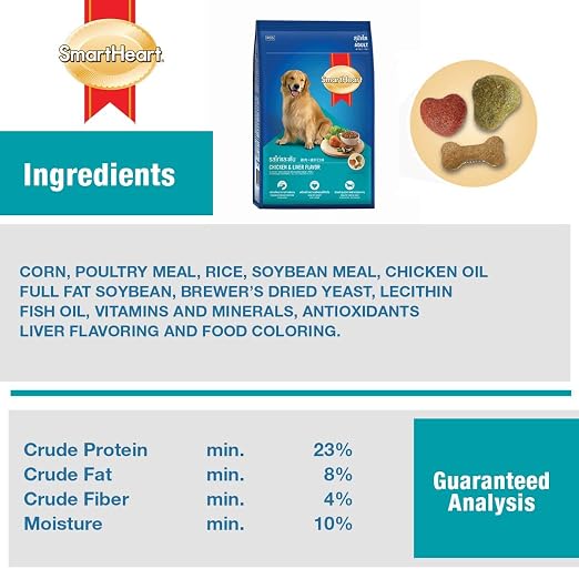 SMARTHEART ADULT CHICKEN AND LIVER 3KG