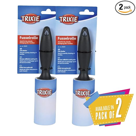 TRIXIE REPLACEMENT LINT ROLLARS 2 ROLLS OF 60 SHEETS