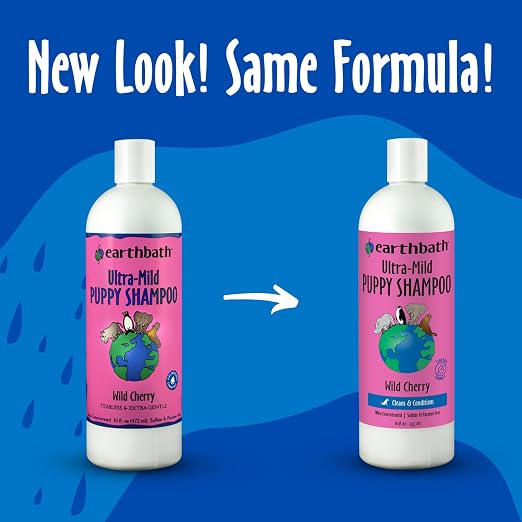 EARTHBATH ULTRA MILD PUPPY SHAMPOO 16OZ
