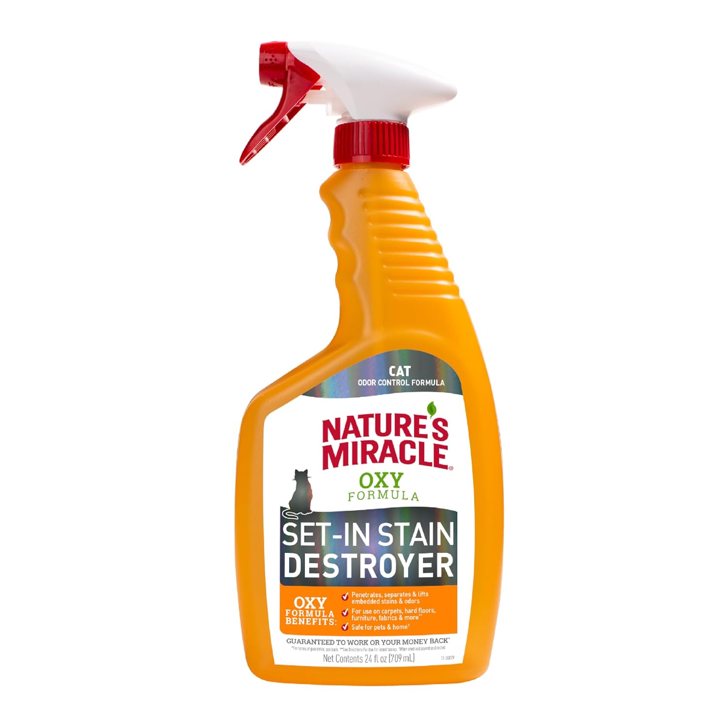 NATURES MIRACLE ORANGE OXY STAIN AND ODOUR REMOVER TRIGGER SPRAY 24 OZ