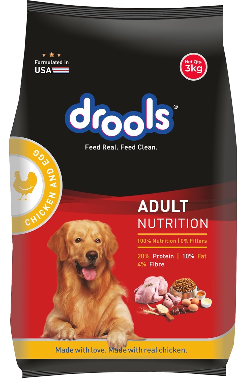 DROOLS ADULT CHICKEN AND EGG 3KG