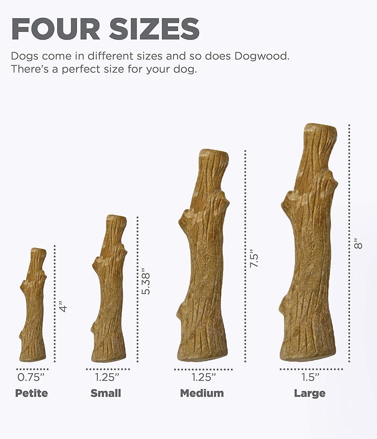 DOGWOOD DURABLE STICK LARGE 20 CM
