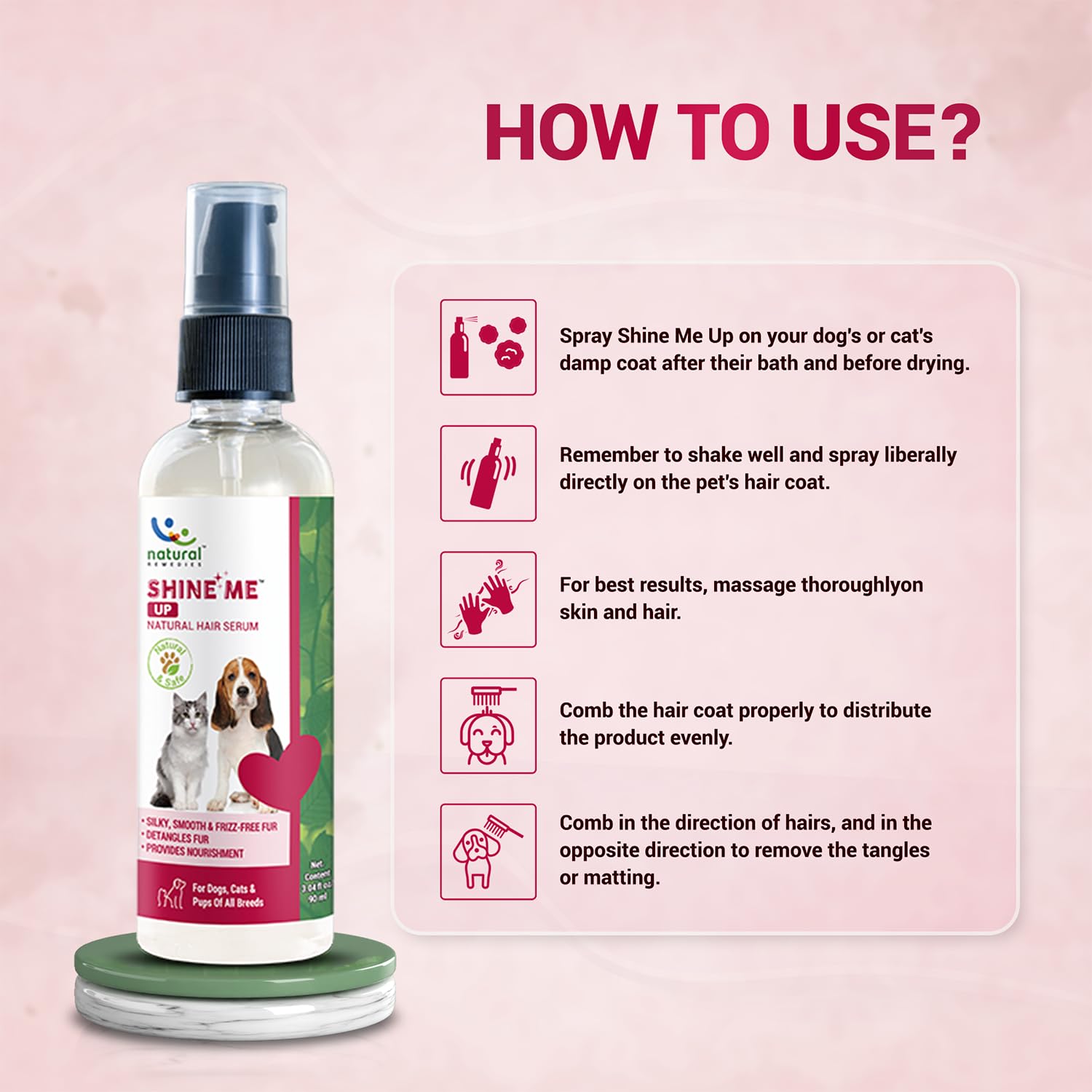 NATURAL REMEDIES SHINE ME UP 90ML