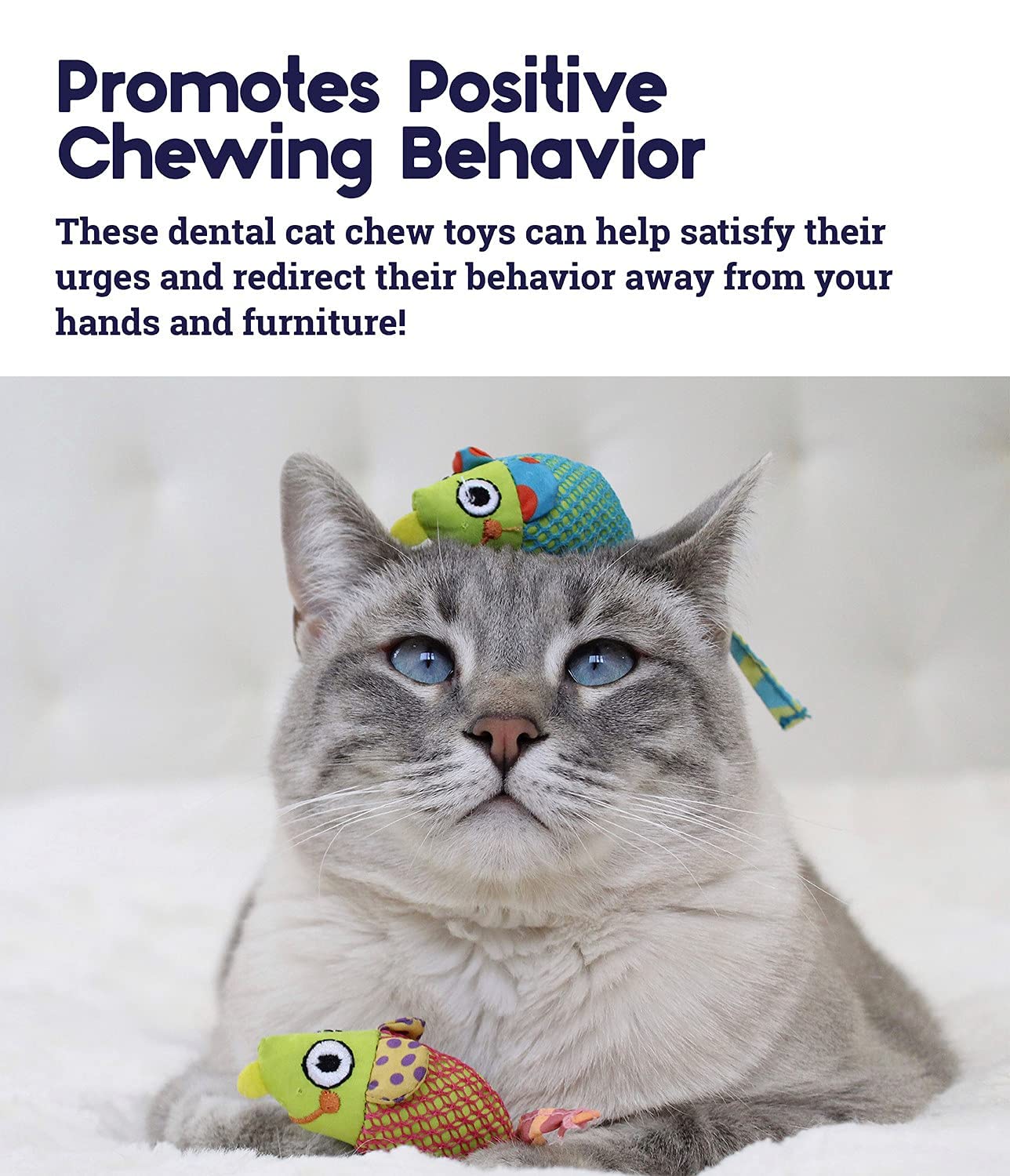 CATNIP CHEW MICE