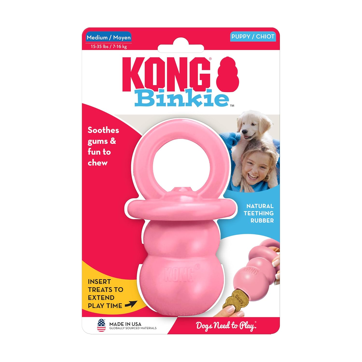 KP27 KONG PUPPY BINKIE MEDIUM