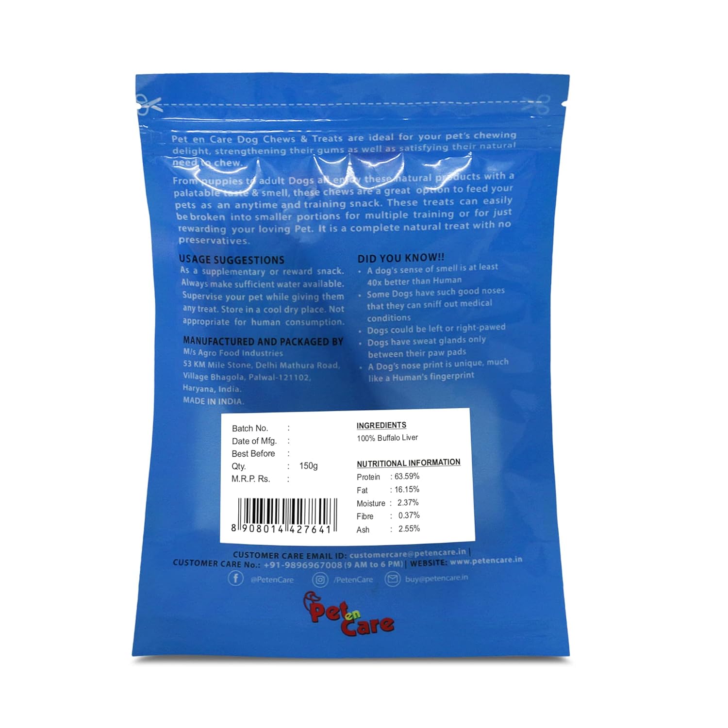 BOL CHUNKY BITES 150GM