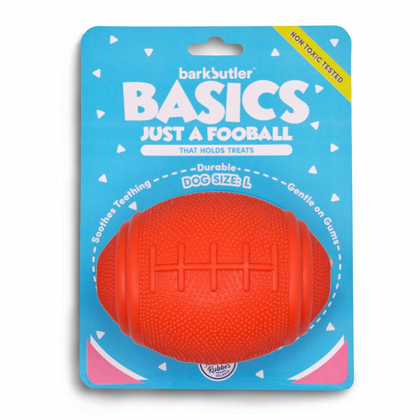 BARKBUTLER JUST A FOOTBALL LARGE RED