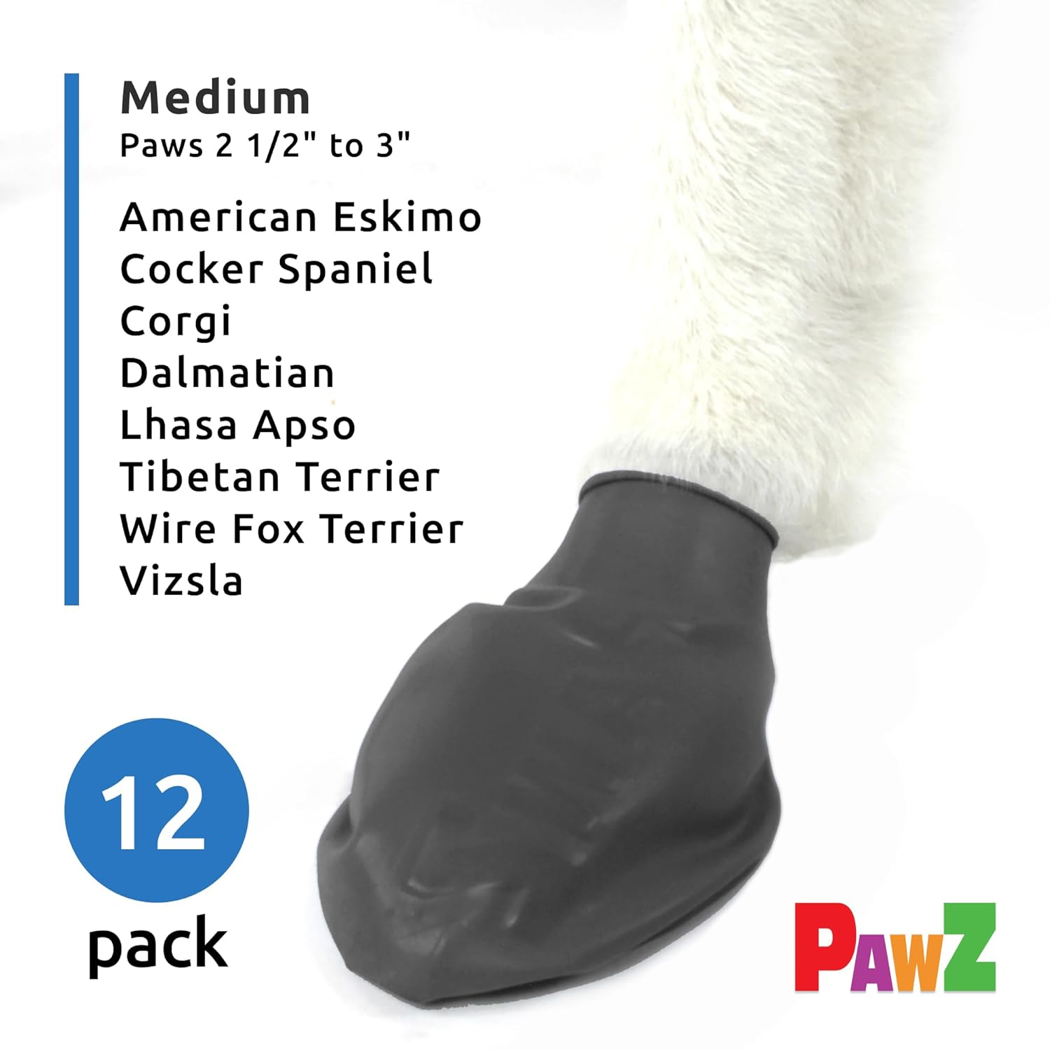 PROTEX PAWZ MEDIUM BLACK
