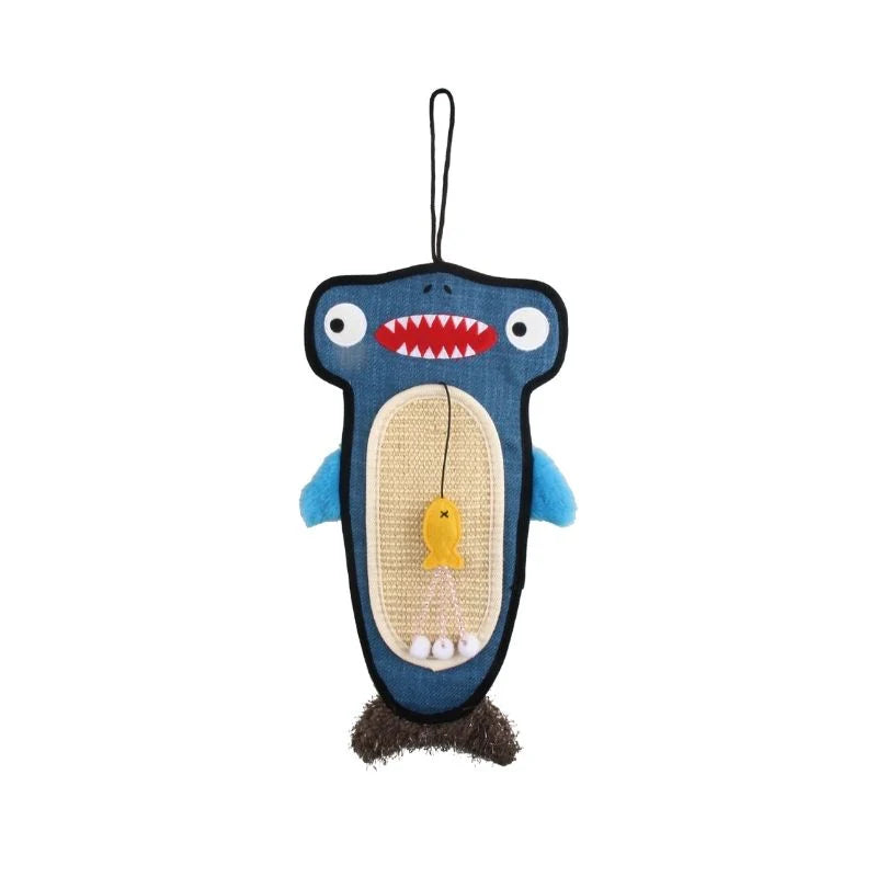 7530 ALLIGATOR CAT SCRATCHER WITH CATNIP