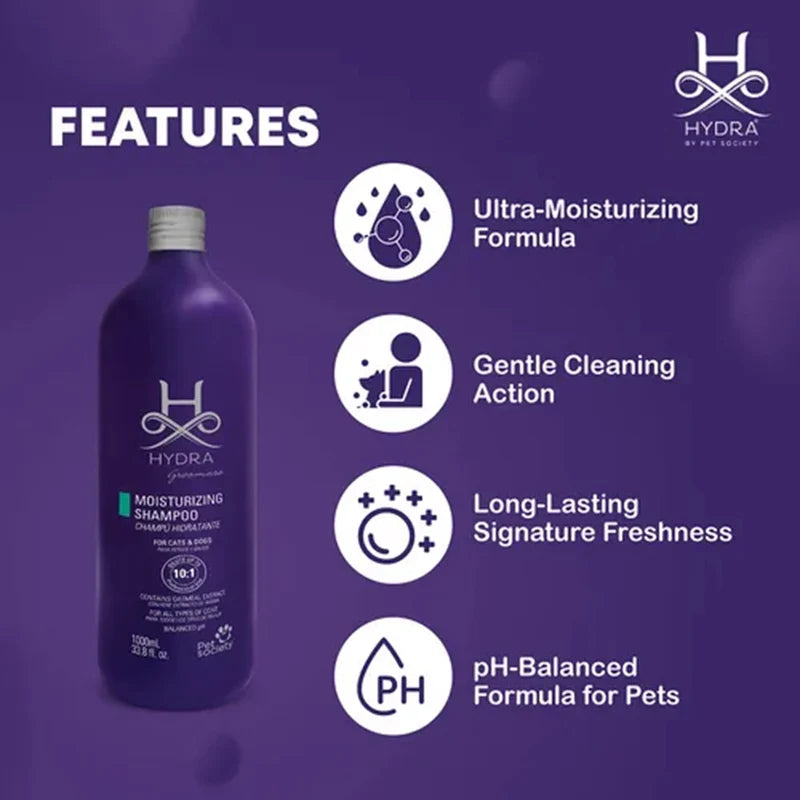 HYDRA GROOMERS MOISTURIZING SHAMPOO 1 LITRE