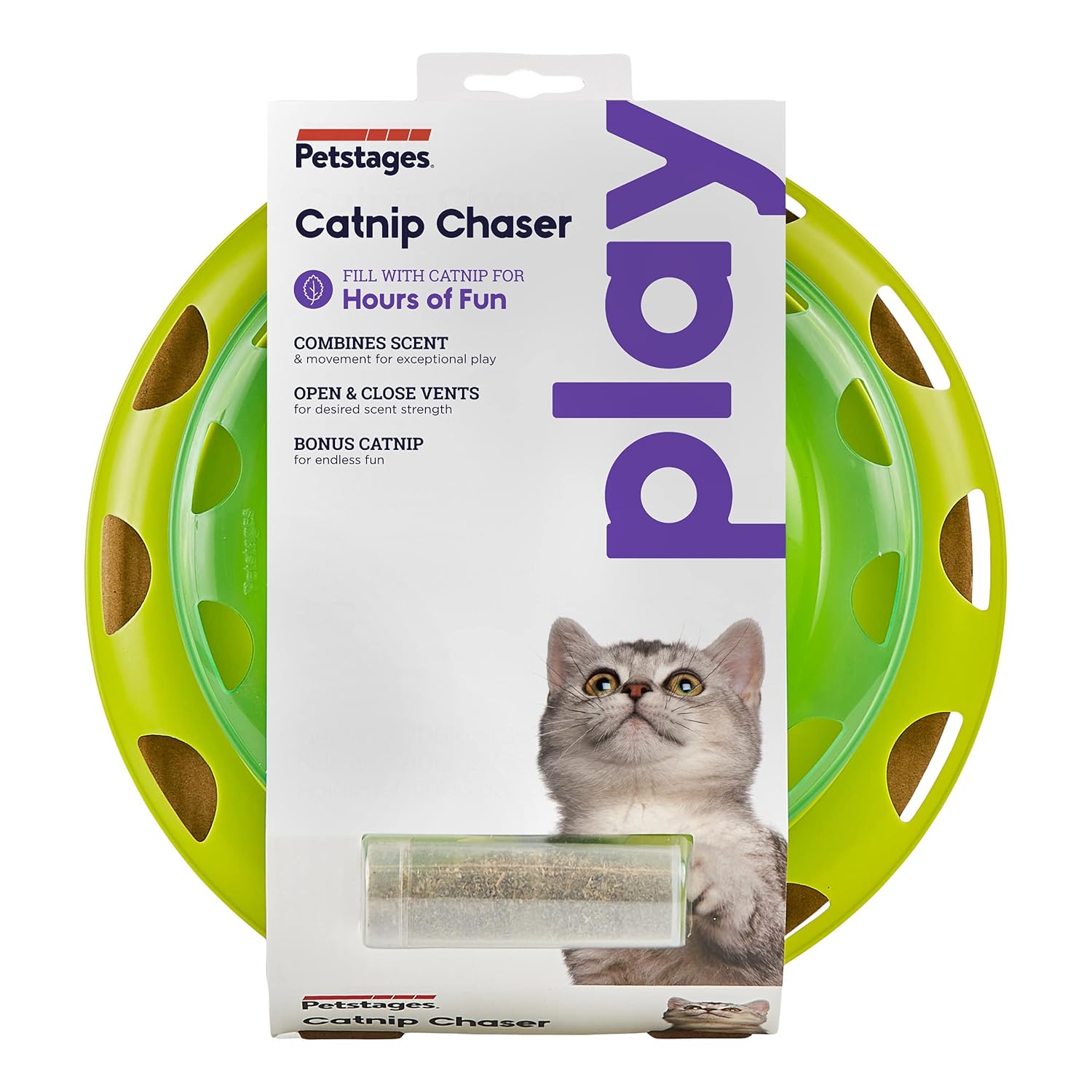 CATNIP CHASER IND.CAT PLAY TOY