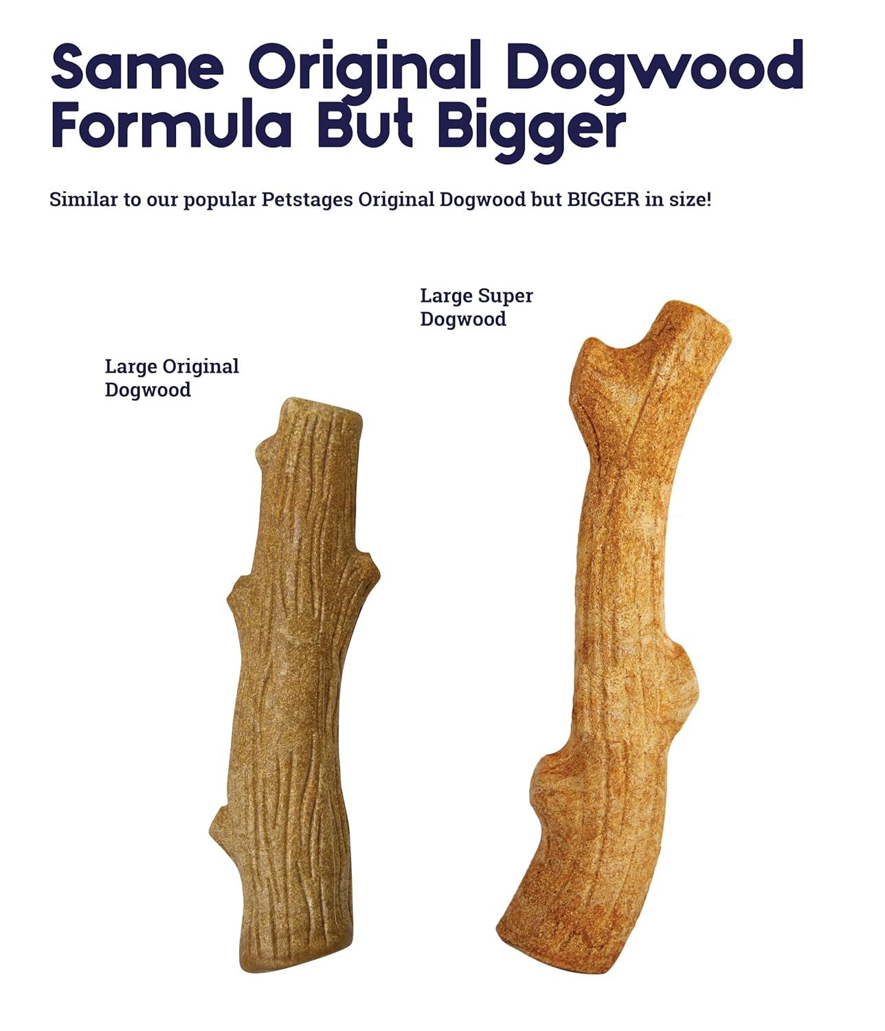 SUPER DOGWOOD DOG CHEW TOY LARGE 28X9 CM BROWN