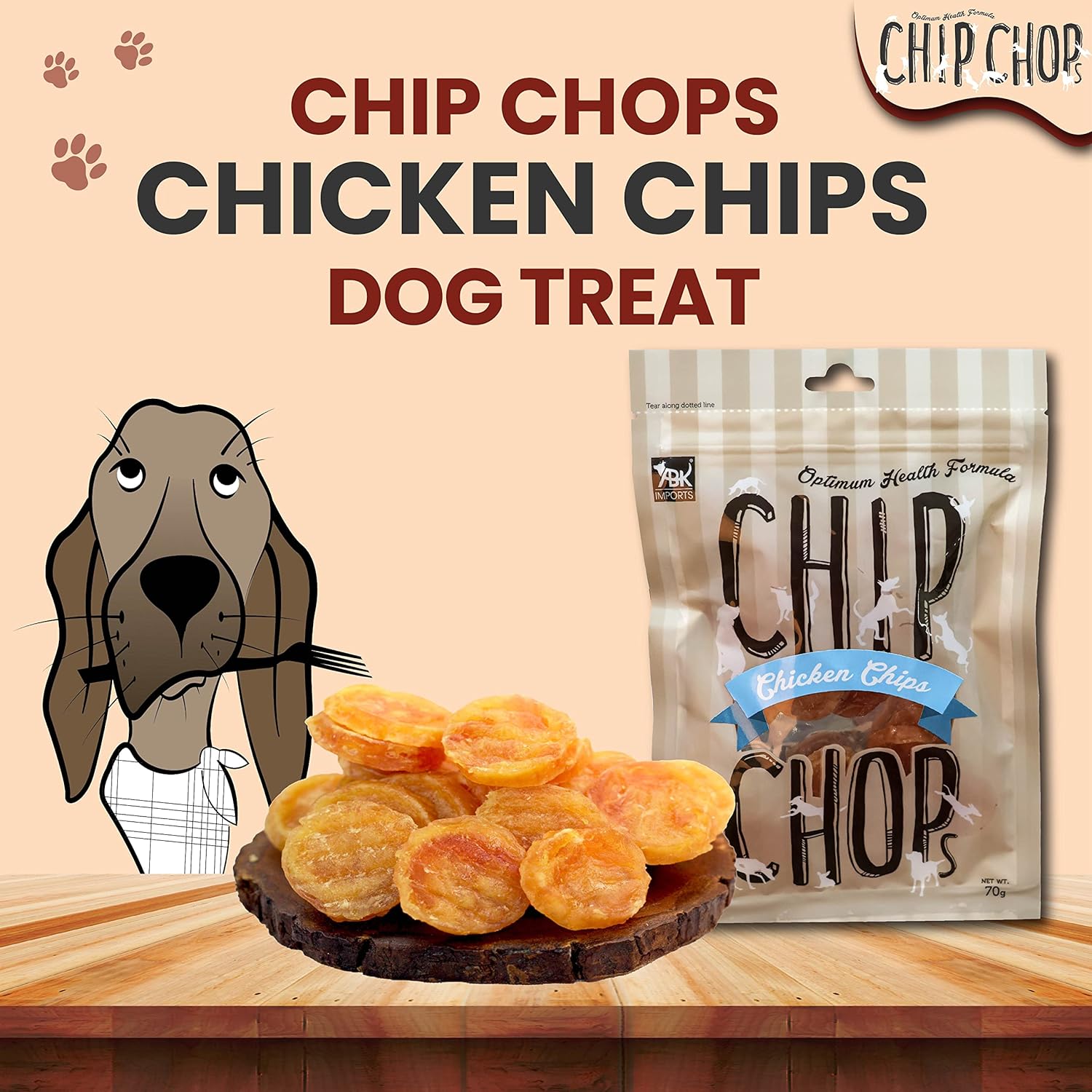 CHIP CHOP CHICKEN CHIPS COINS 70G