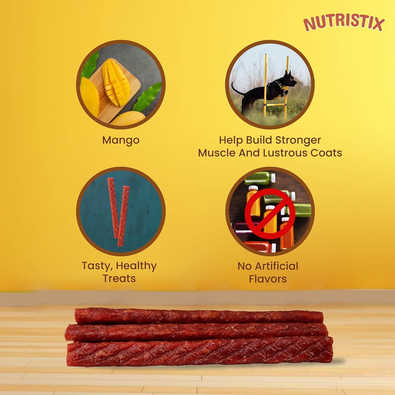 CHIP CHOPS NUTRISTIX MANGO 70G