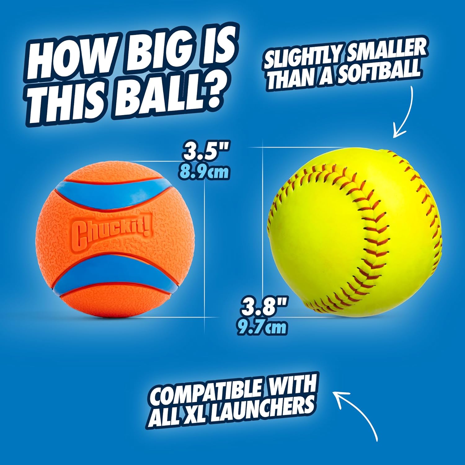 CHUCKIT ULTRA BALL 1PK LARGE