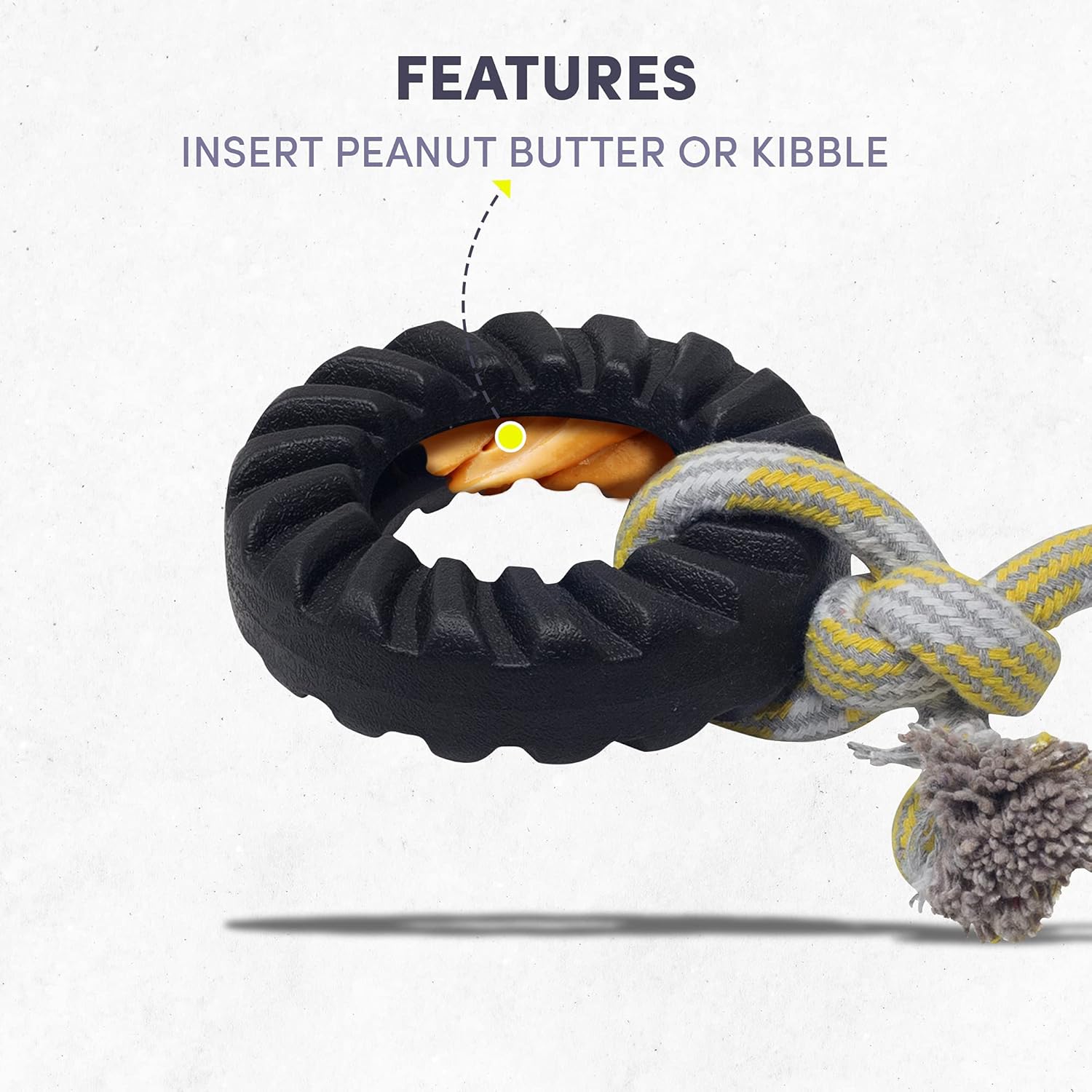 BARKBUTLER FOFOS TYRE SMALL TOY