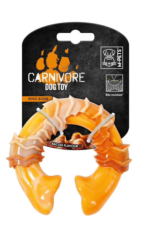 M PET CARNIVORE RING BONE BACON SCENTED S